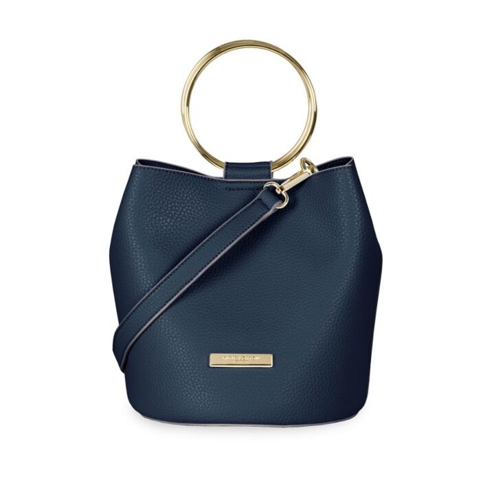 Katie Loxton Suki Mini Bucket Bag | Navy-4